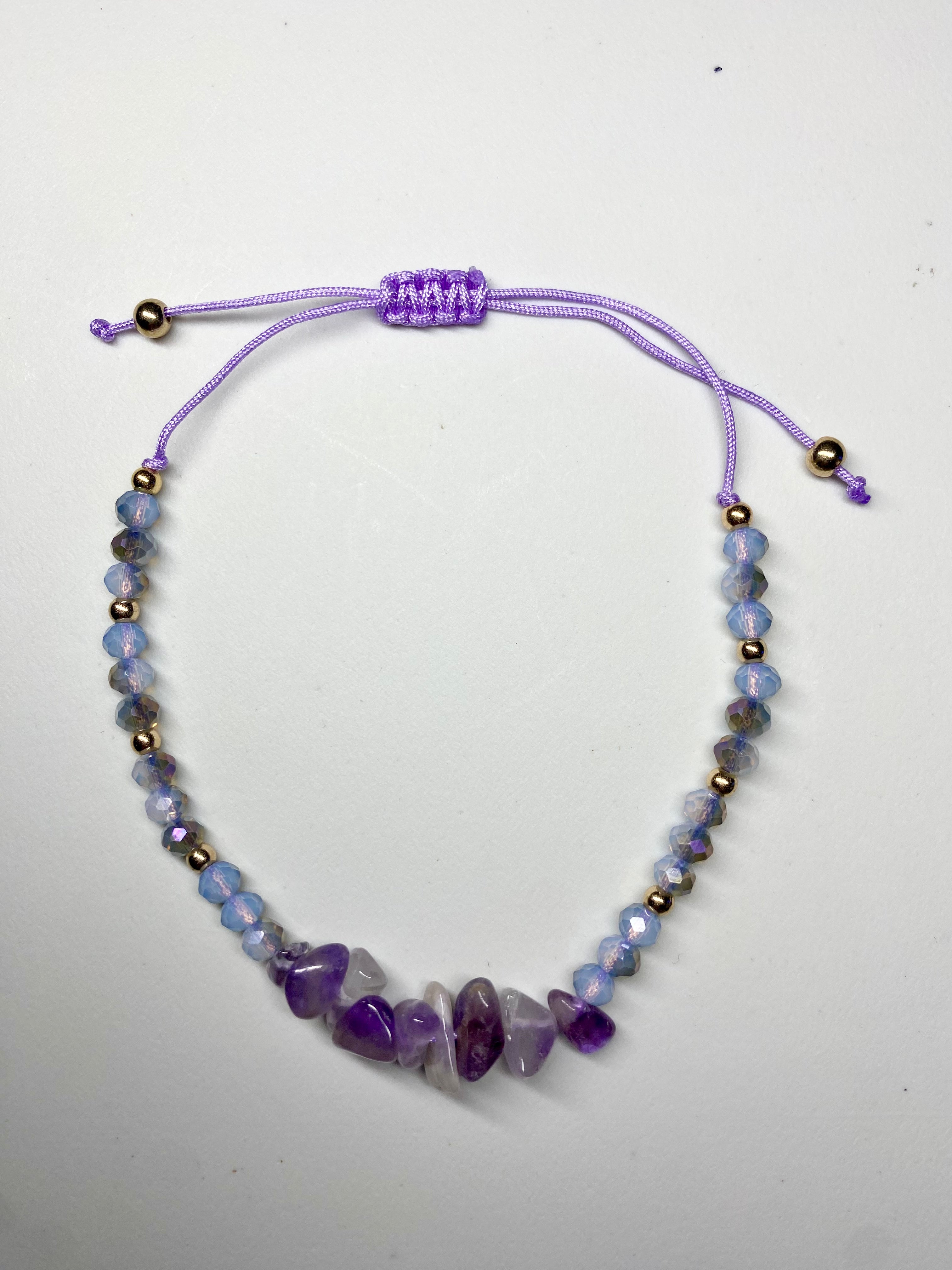 Minimalist Natural Chip Bracelet