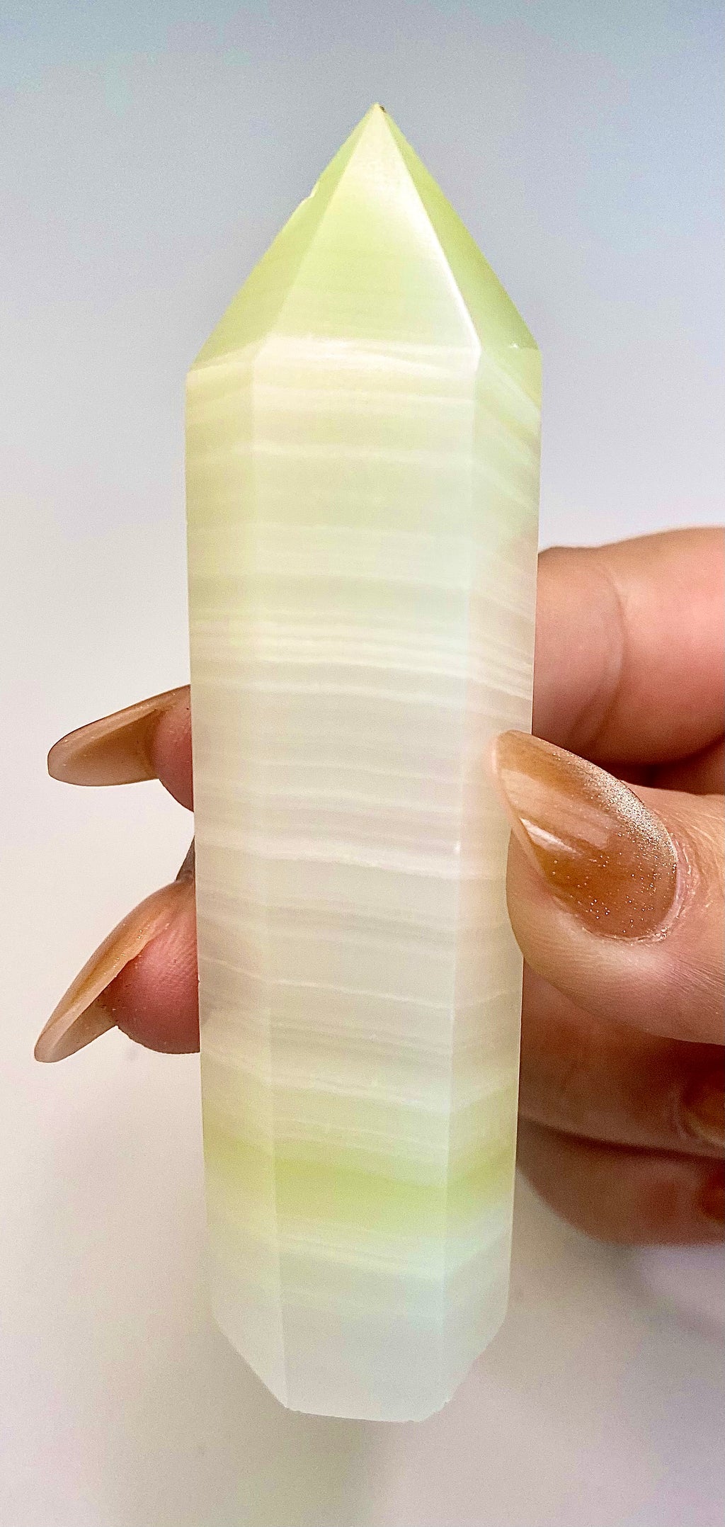 Banded Calcite Tower