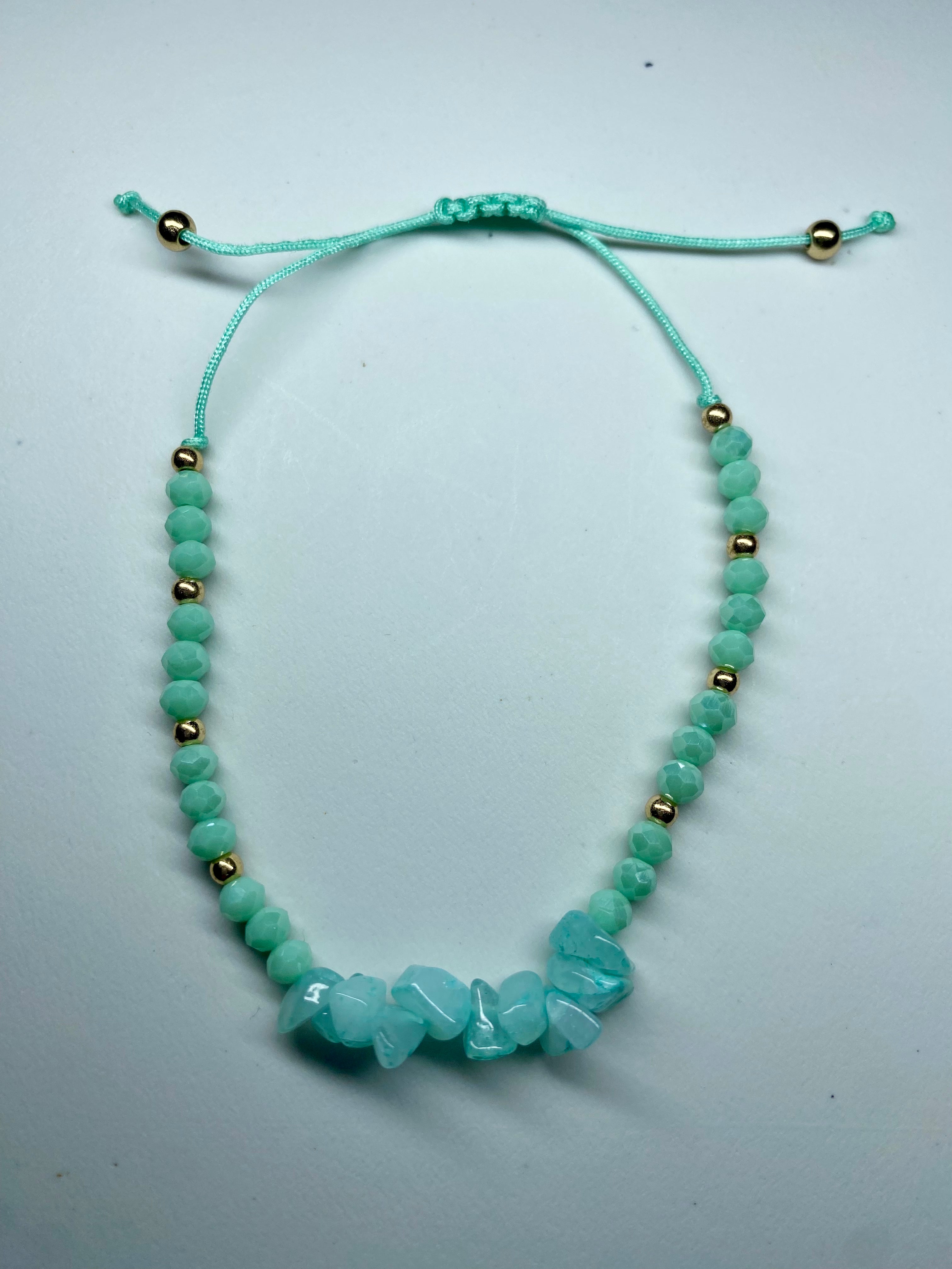 Minimalist Natural Chip Bracelet