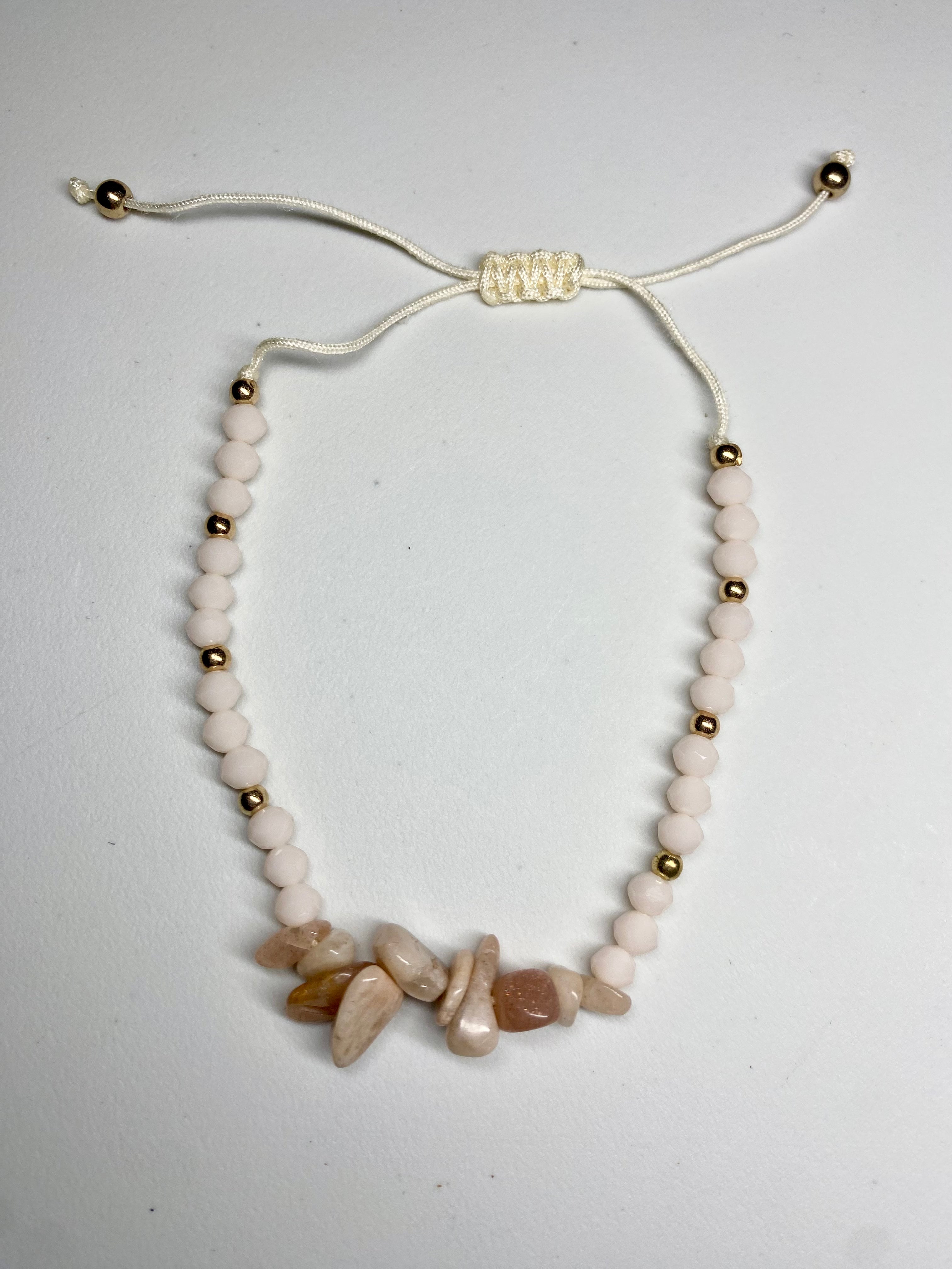 Minimalist Natural Chip Bracelet