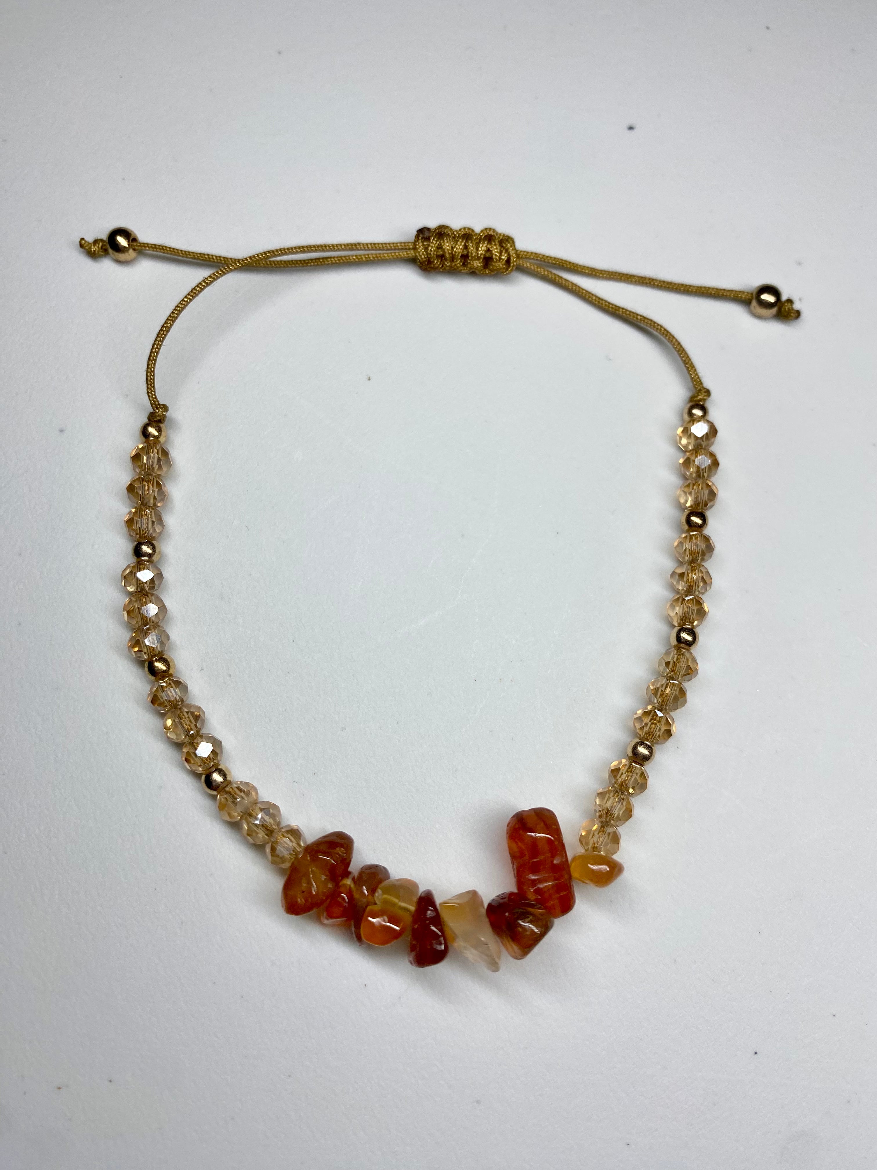 Minimalist Natural Chip Bracelet