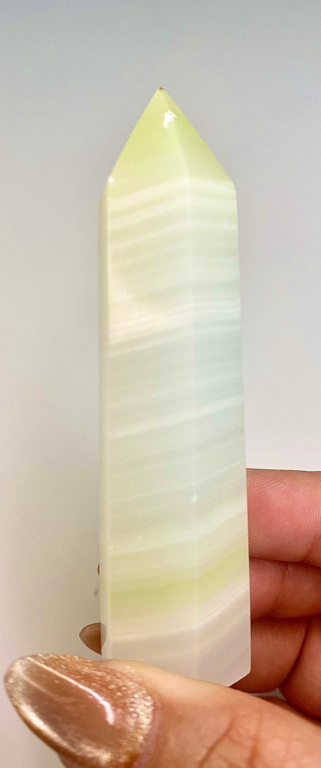 Banded Calcite Tower