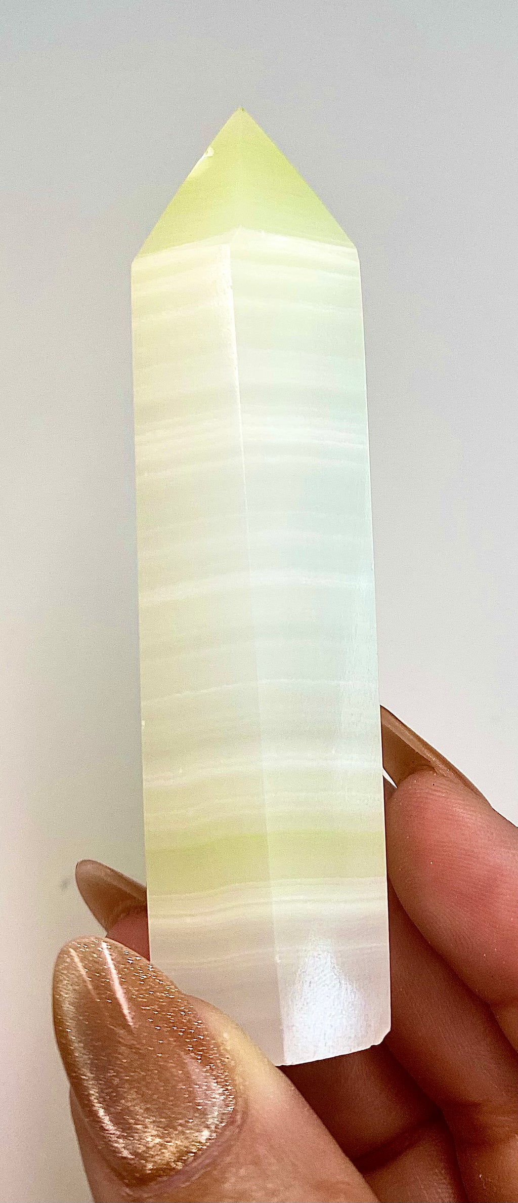 Banded Calcite Tower