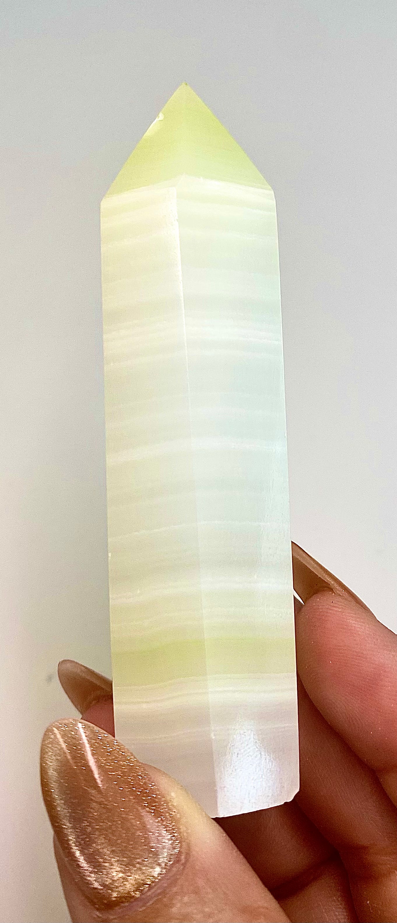 Banded Calcite Tower