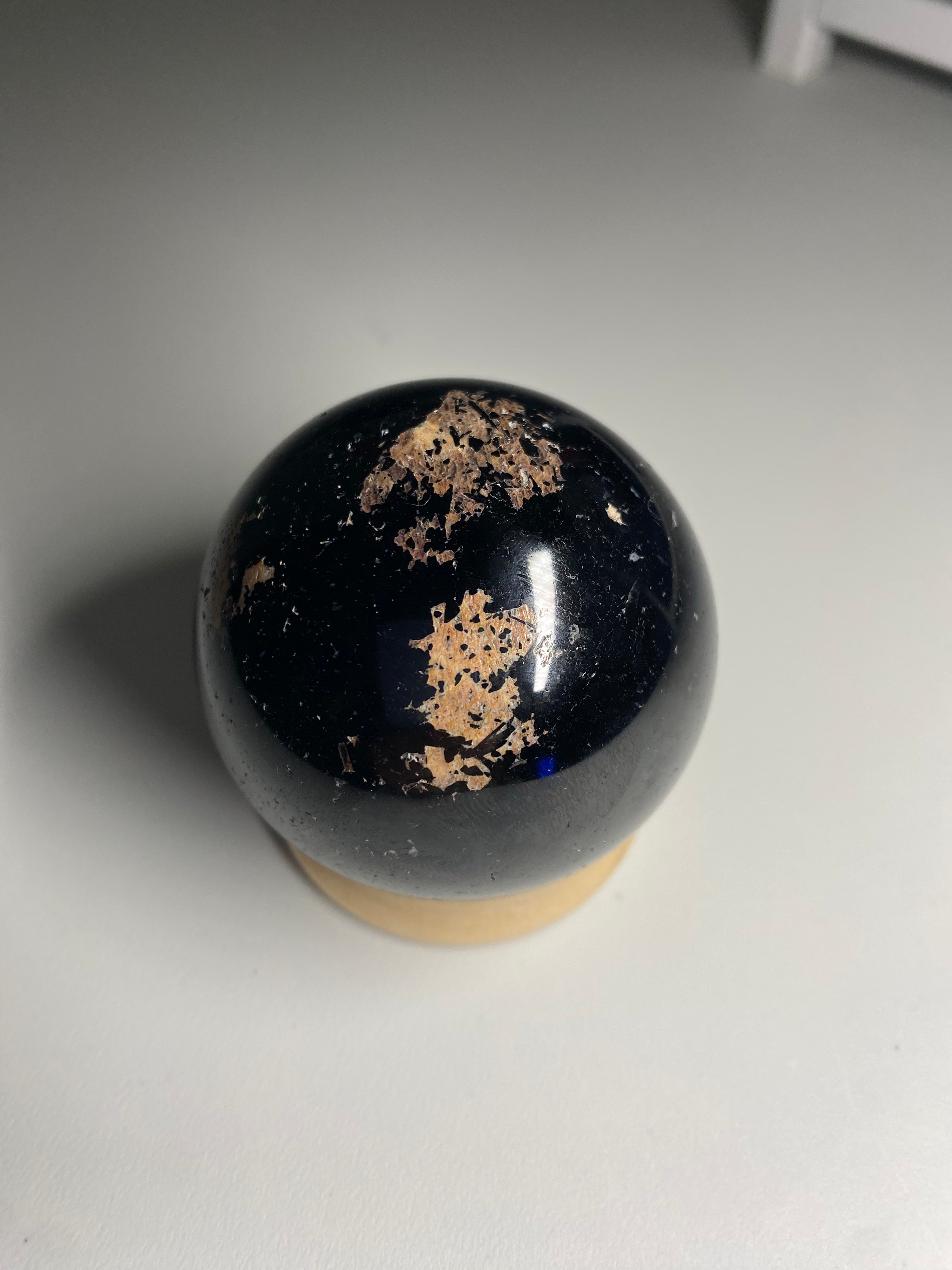Black Tourmaline Sphere